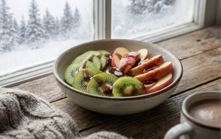 Kiwi & Apple Holiday Cups